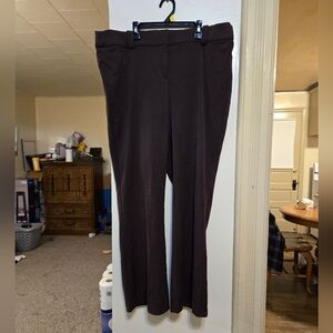 Maurices stretchy brown dress pants size 16s in great condition